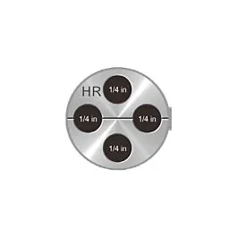 Insert de calibrage de thermocouple de référence Additel ADT110-878-TC-INSERT-HR