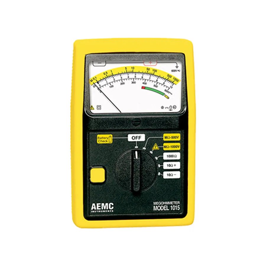 Mégohmmètre véritable AEMC 1015