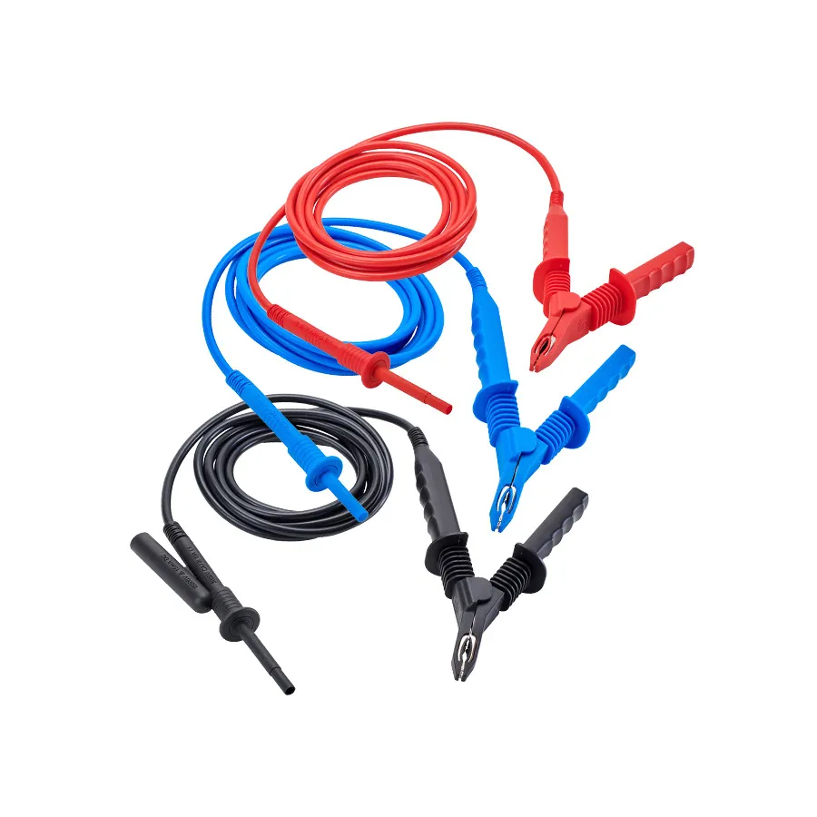 AEMC 2151.32 Ensemble de Câbles d'Essai 3 Pièces, 25ft, 5kV