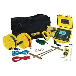 Kit Testeur de Résistance de Mise à la Terre AEMC 4620 Kit-150ft