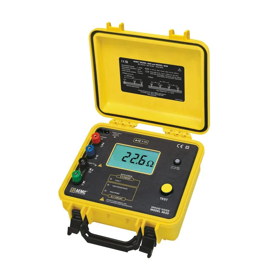 Testeur de Résistance de Mise à la Terre AEMC 4620