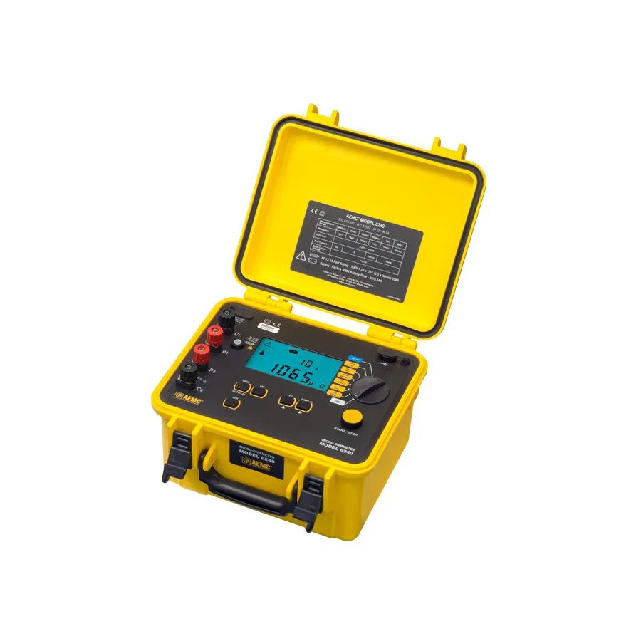 Micro-ohmmètre AEMC 6240