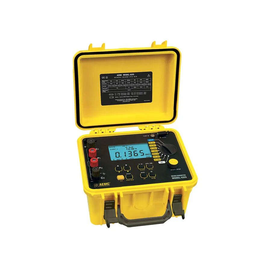 Micro-ohmmètre AEMC 6255