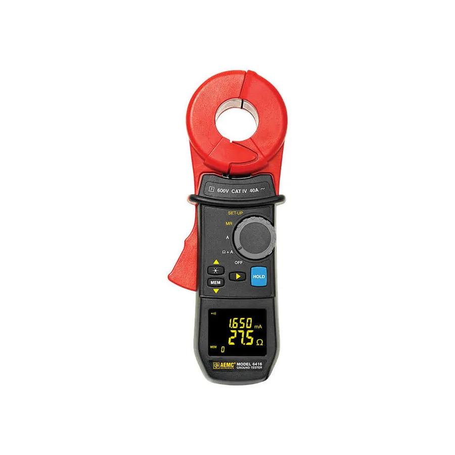 Testeur de résistance de terre à pince AEMC 6416