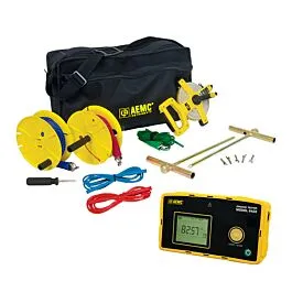Testeur de Résistance de Mise à la Terre AEMC 6422-KIT-150FT