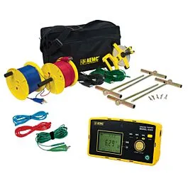 Testeur de Résistance de Mise à la Terre AEMC 6424-KIT-300FT