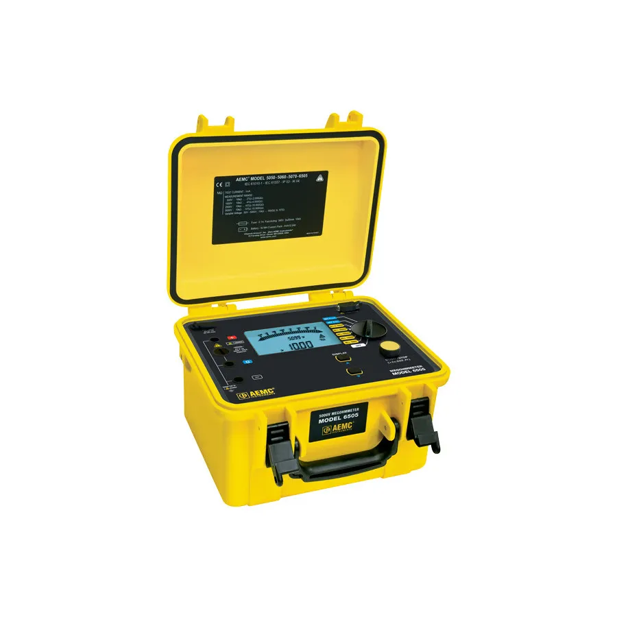 Mégohmmètre AEMC Instruments 6505
