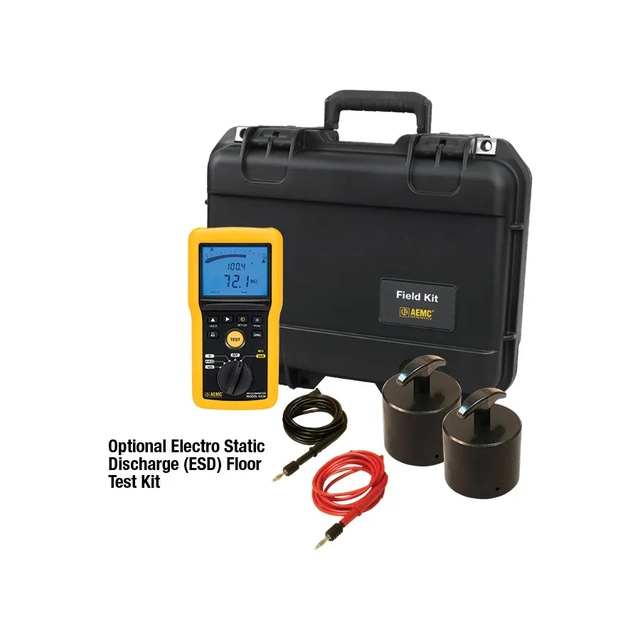 Mégohmmètre AEMC 6536 ESD Floor Kit