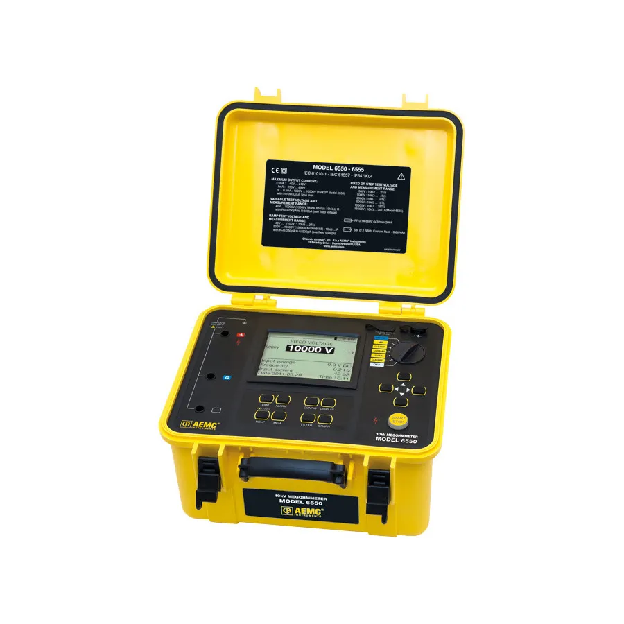 Mégohmmètre AEMC Instruments 6550