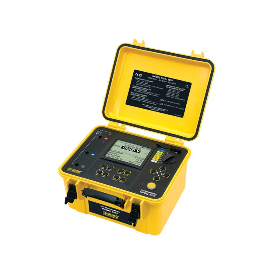 Mégohmmètre AEMC 6555