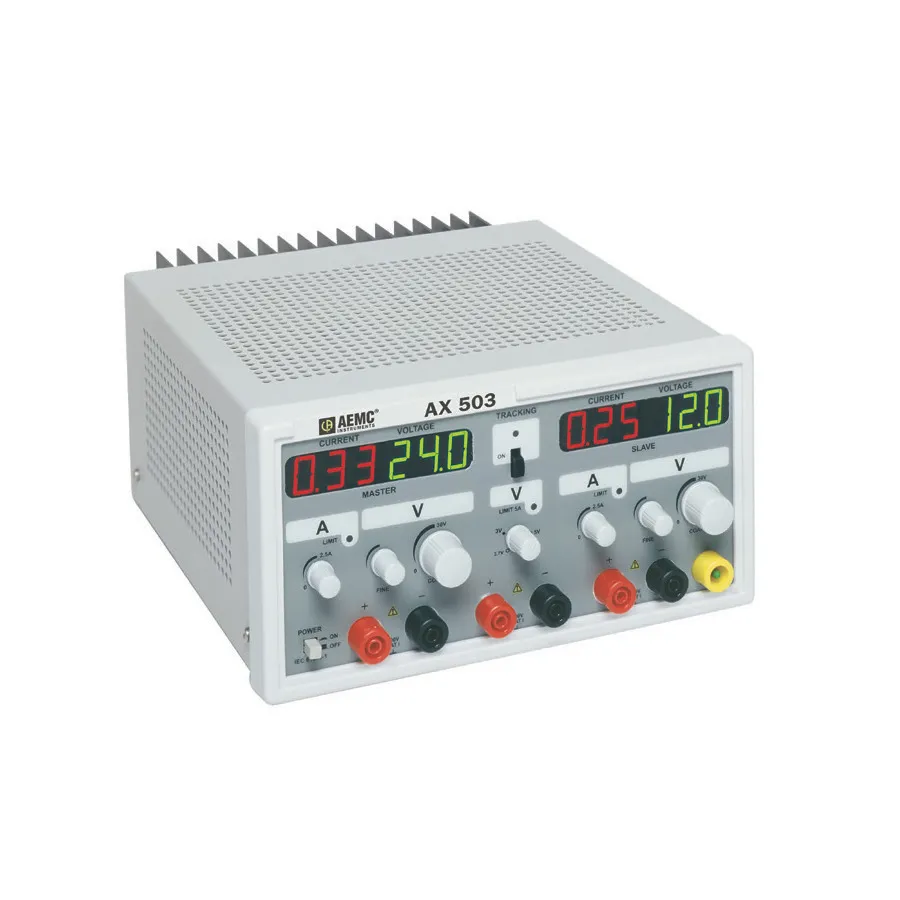 Alimentation électrique CC AEMC Instruments AX503