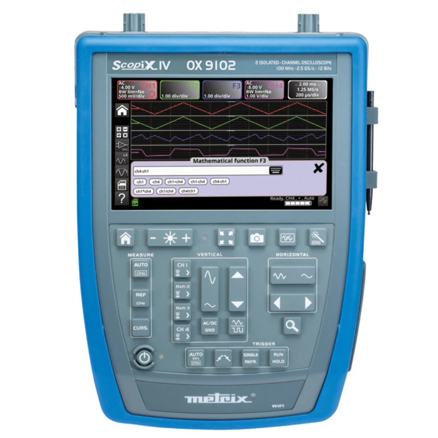 Oscilloscope portatif AEMC OX 9102 IV