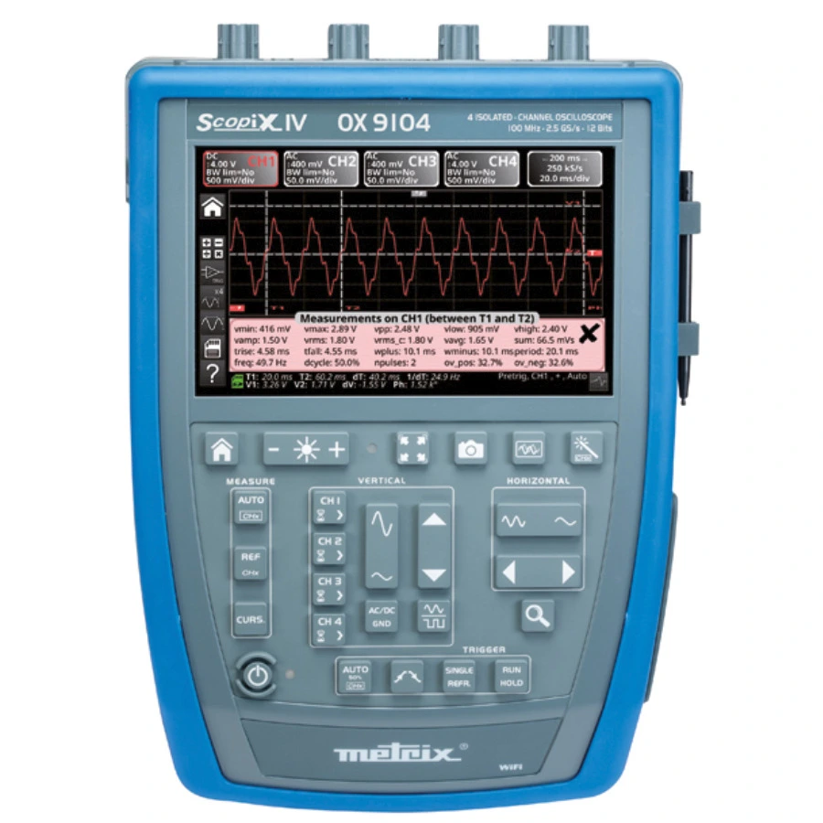 Oscilloscope portatif AEMC OX 9104 IV