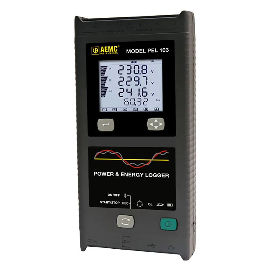 Enregistreur AEMC PEL 103 de puissance et d'énergie