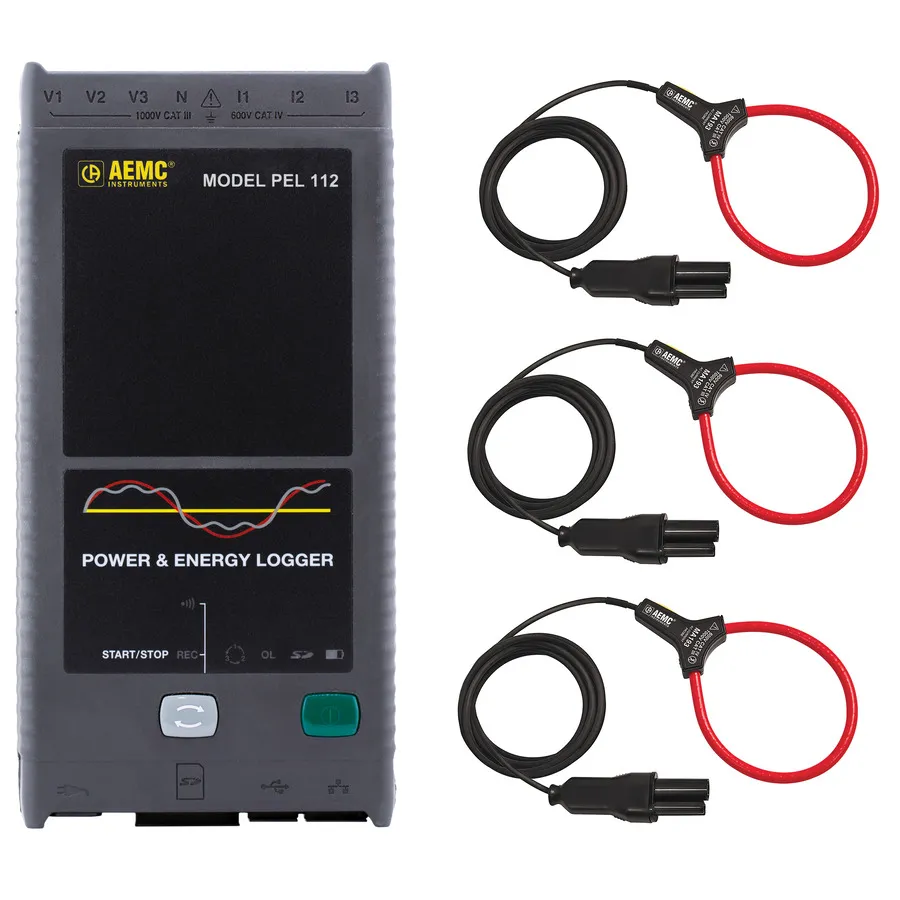 Enregistreur AEMC PEL 112 de puissance et d'énergie