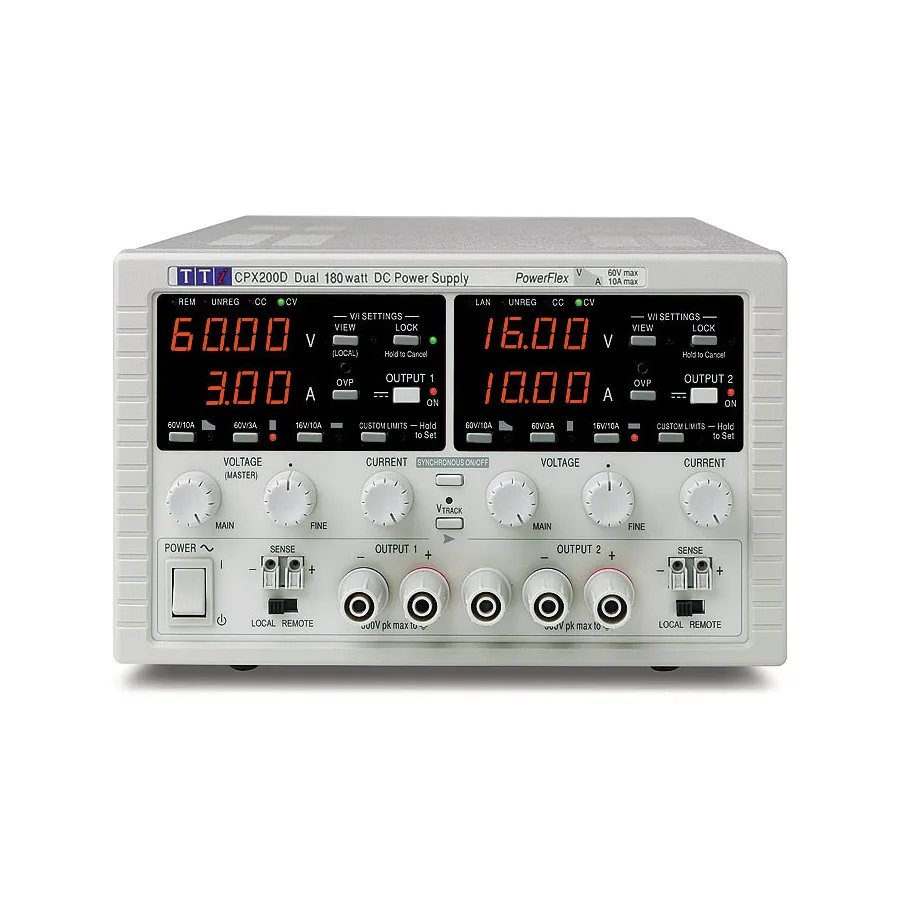 Alimentation CC à sorties duales Aim TTi CPX200D