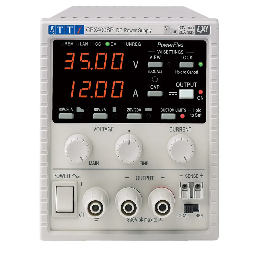 Alimentation CC Aim TTi CPX400SP