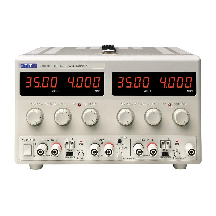 Alimentation DC Aim TTi EX354RT à trois sorties