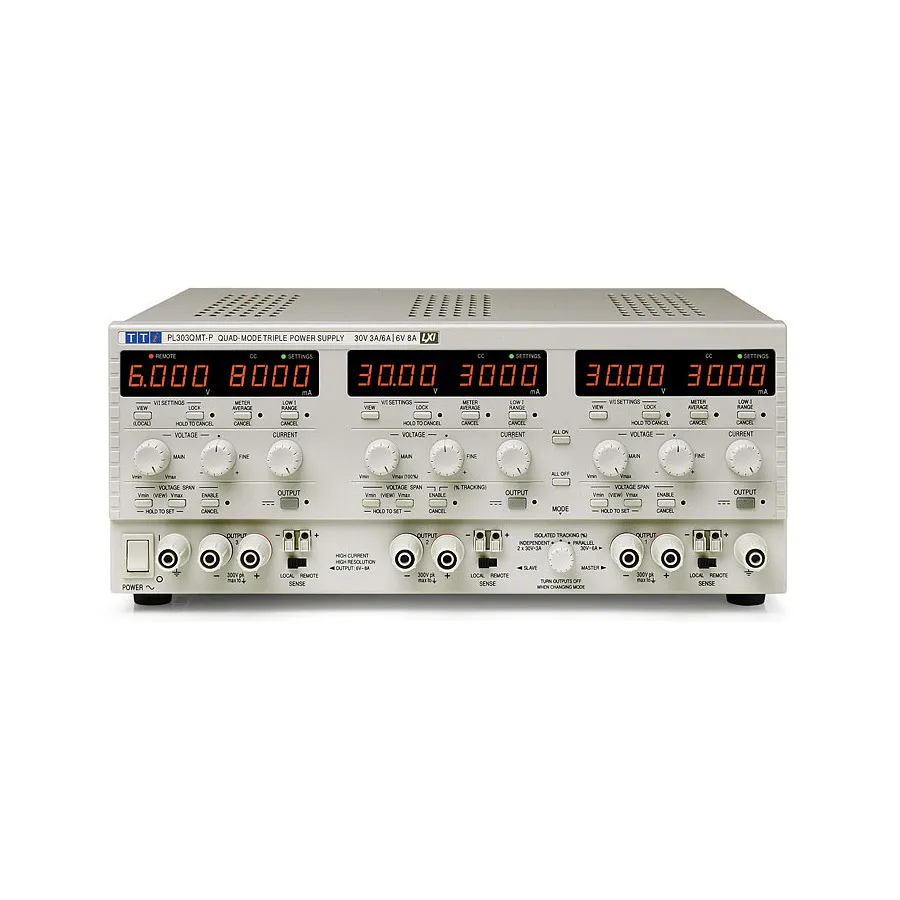 Bloc d'alimentation DC triple sortie programmable Aim TTi PL303QMT-P
