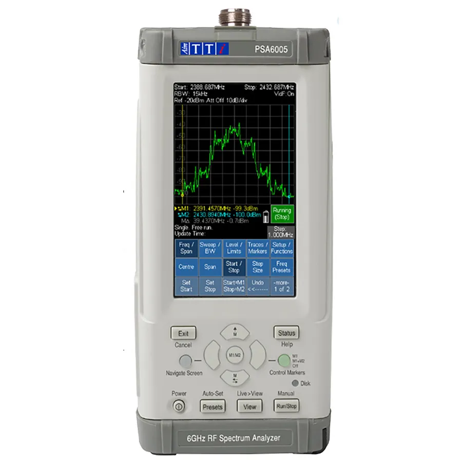 Aim TTi PSA6005USC Analyseur de Spectre RF Portable