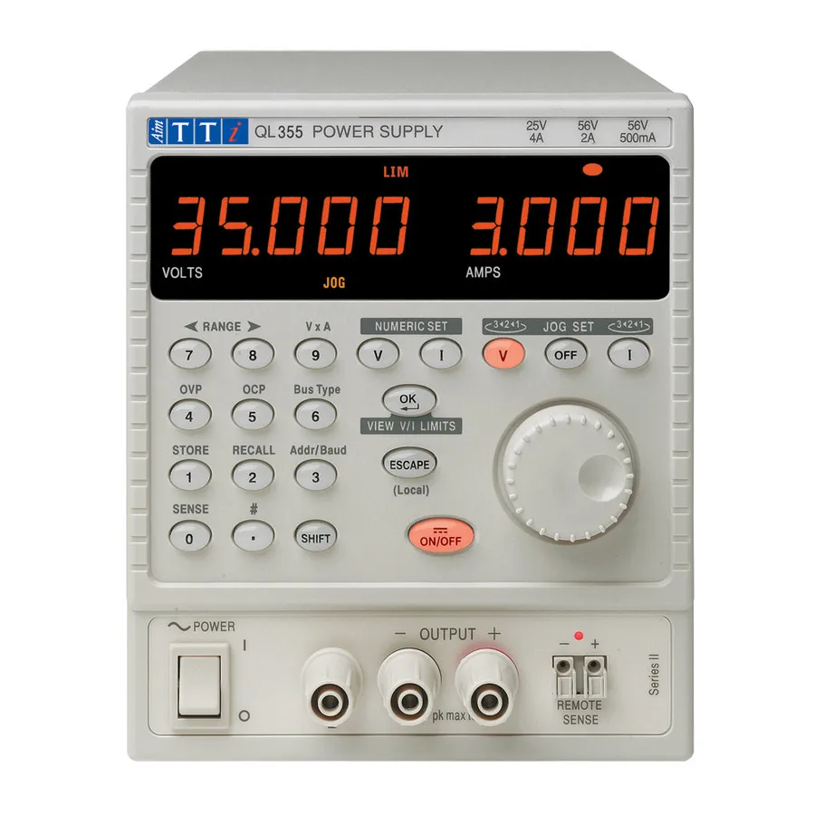 Alimentation continue Aim TTi QL355P SII