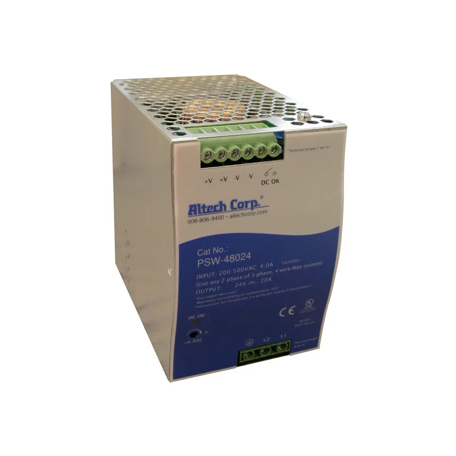 Alimentation DIN sur rail Altech PSW-48024