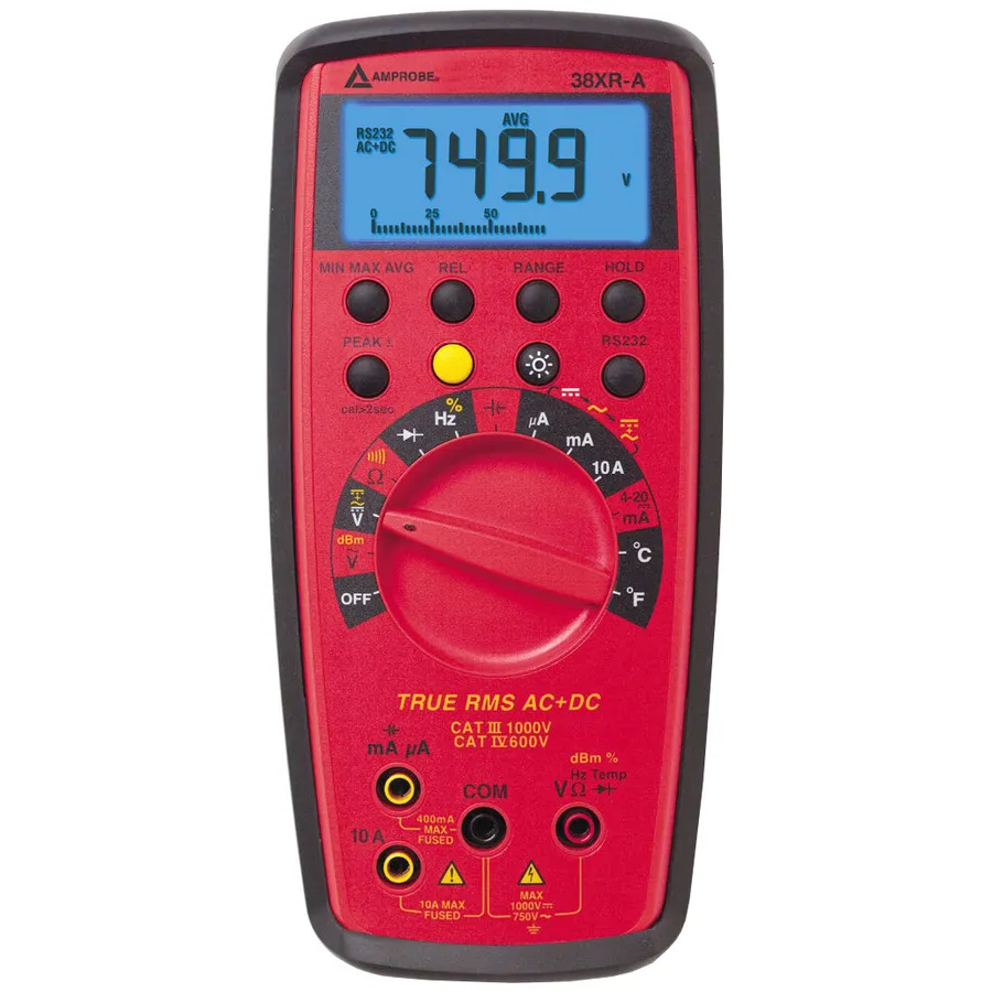 Multimètre numérique True-RMS Amprobe 38XR-A