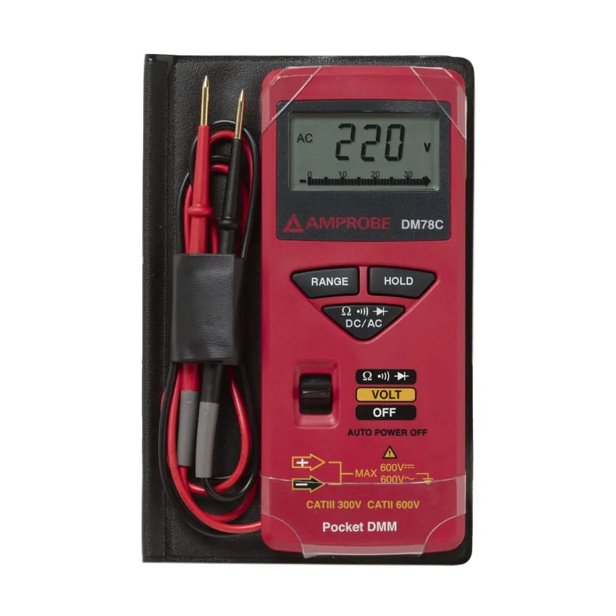 Multimètre Numérique Amprobe DM78C