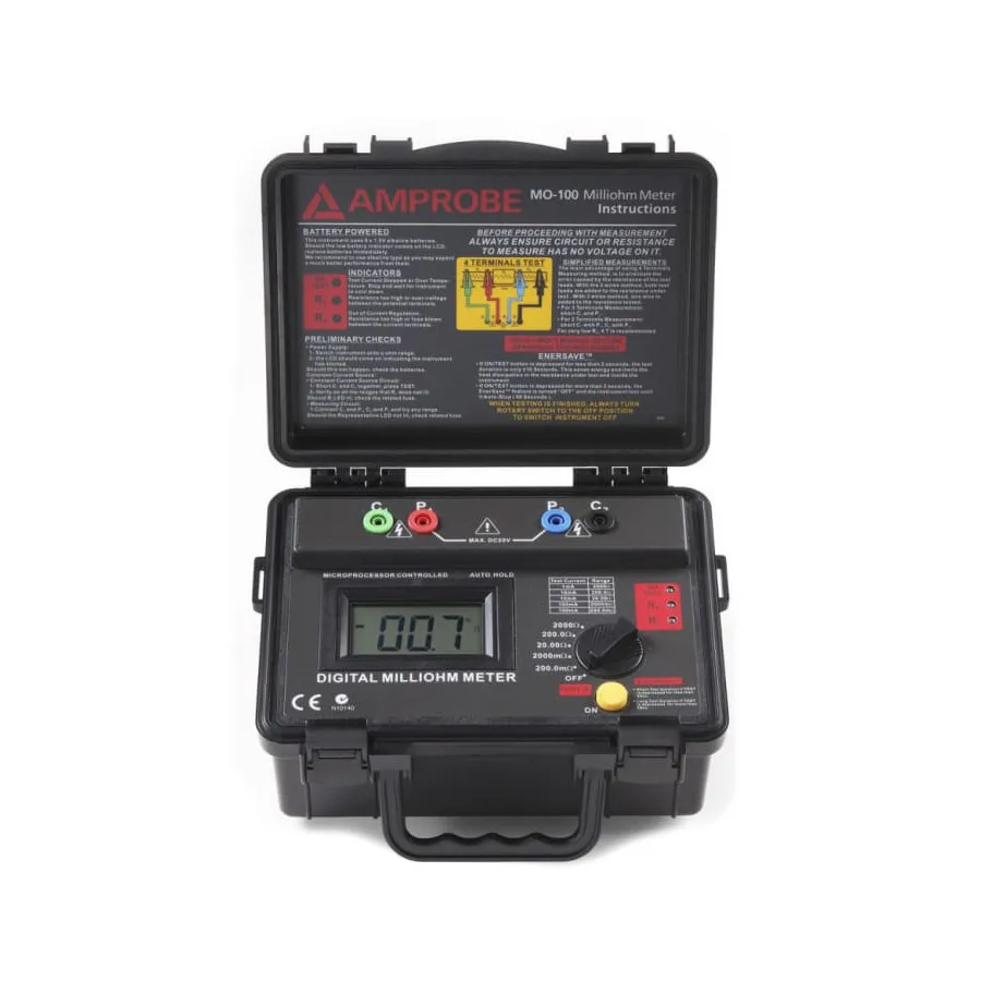 Milliohmmètre Portable Amprobe MO-100