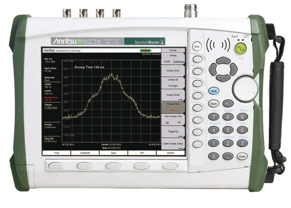 Analyseur de spectre Anritsu MS2724C Spectrum Master