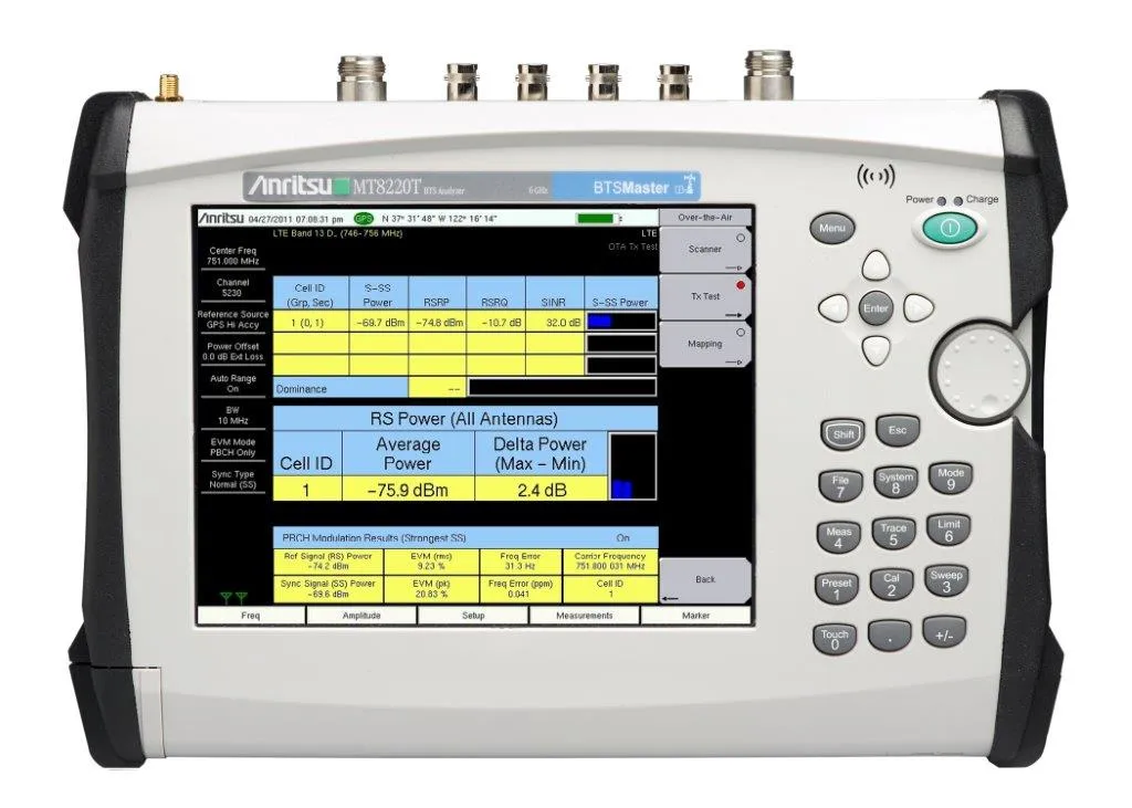 Analyseur de station de base Anritsu MT8220T