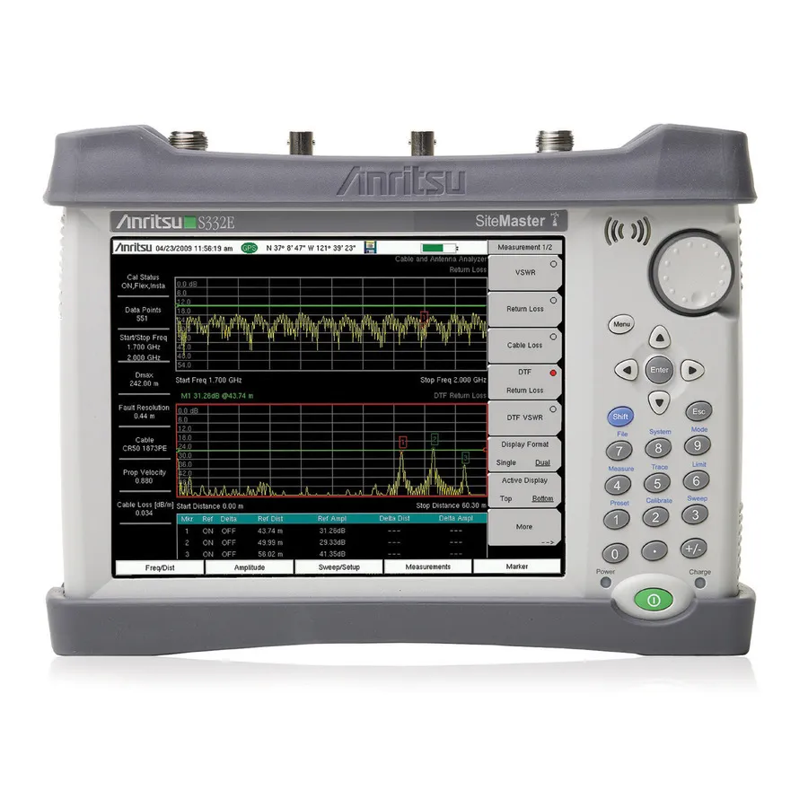 Analyseur de câble et d'antenne Anritsu S332E