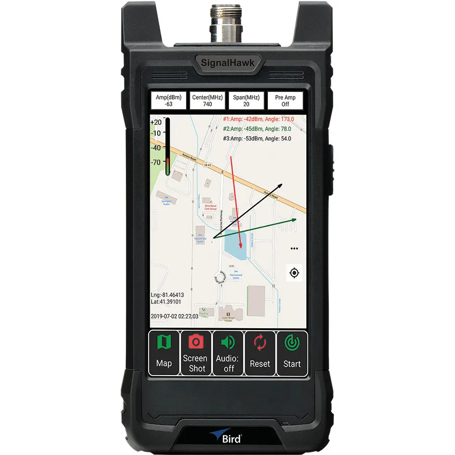 Analyseur de spectre portatif Bird SH-60S-AOA