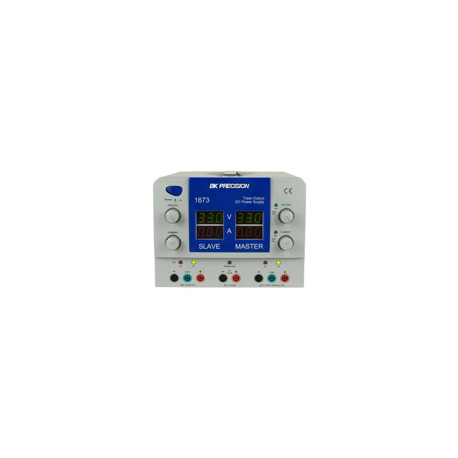 Alimentation CC B&K Precision 1673 à sorties triples