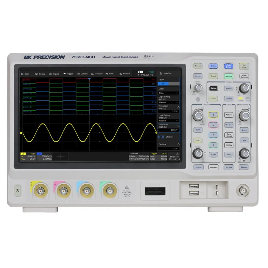 Oscilloscope Signal Mixte B&K Precision 2565B-MSO