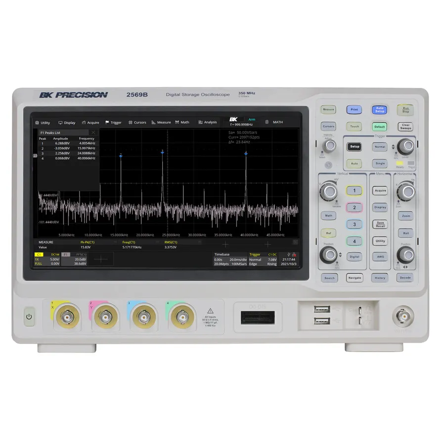 B&K Precision 2569B Oscilloscope de Stockage Numérique