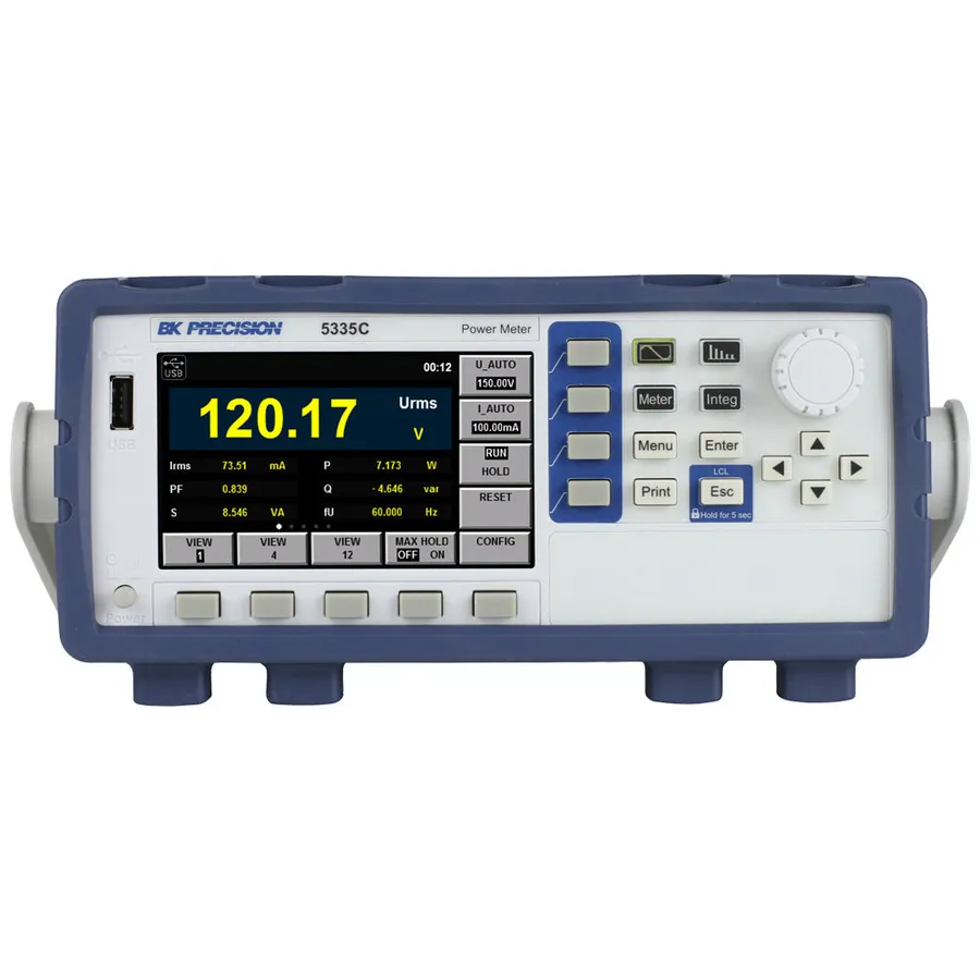 B&K Precision 5335C Wattmètre monophasé AC/DC