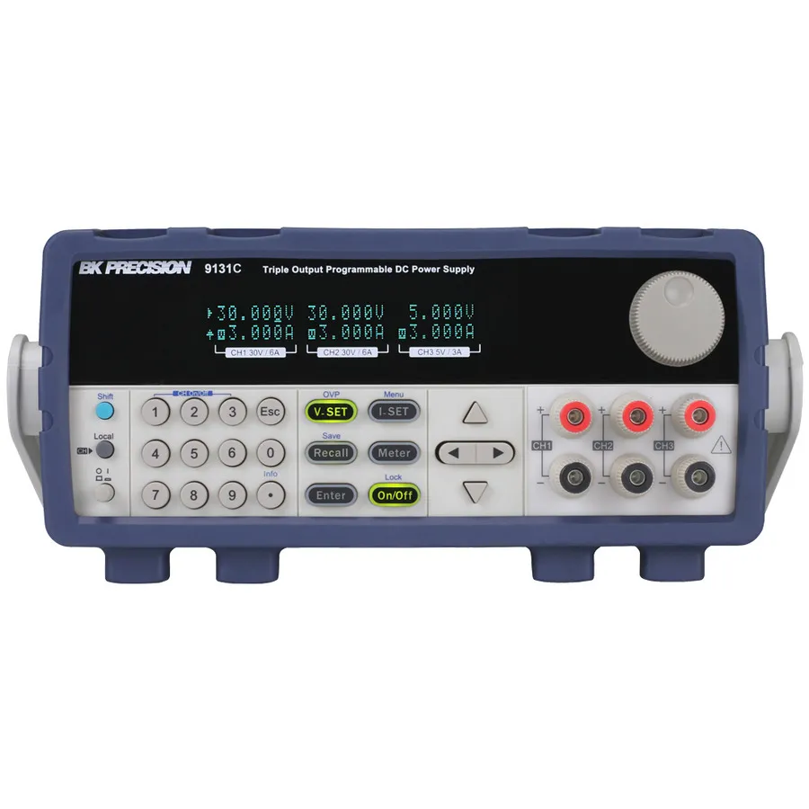 Alimentation CC programmable triple sortie B&K Precision 9131C