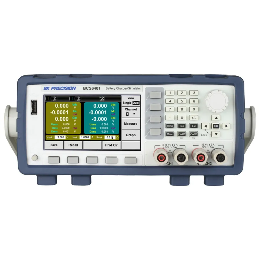 Simulateur de batterie et alimentation CC B&K Precision BCS6401