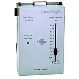 Ensemble de filtres octave Bruel & Kjaer 1624
