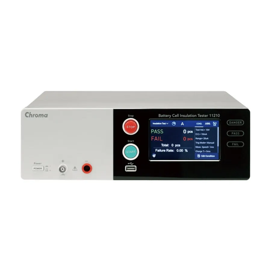 Testeur d'isolement de cellules de batterie Chroma 11210