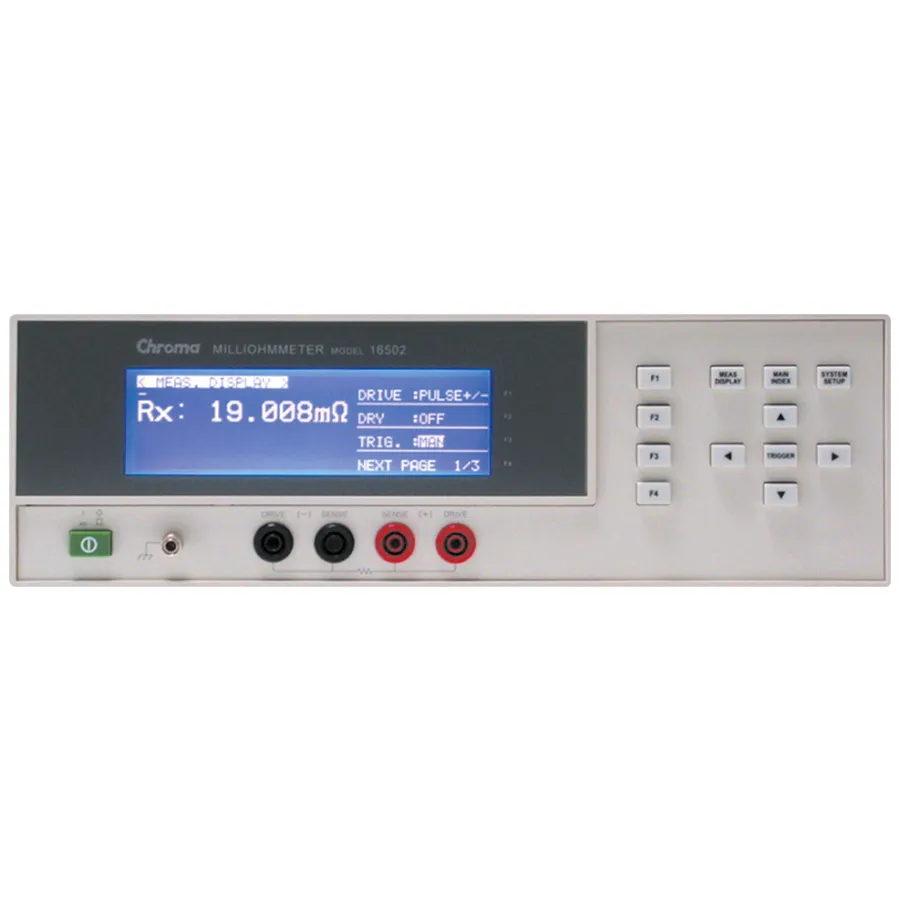 Chroma 16502 Multimètre milliohm