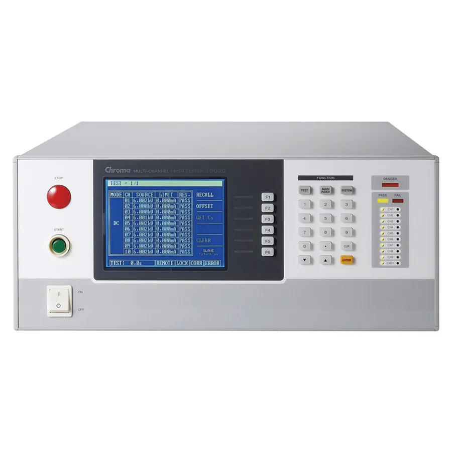 Chroma 19020 Testeur de Rigidité 10 Canaux