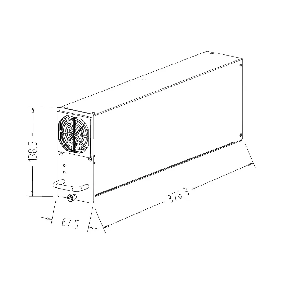 Alimentation DC modulaire Chroma 62015B-150-10