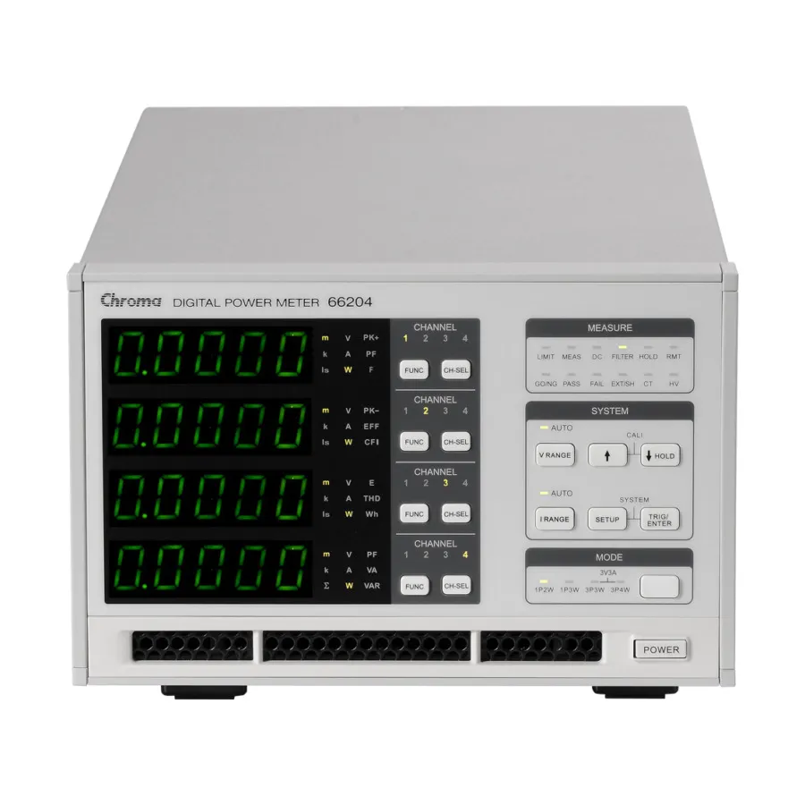 Chroma 66204 Compteur de Puissance Numérique
