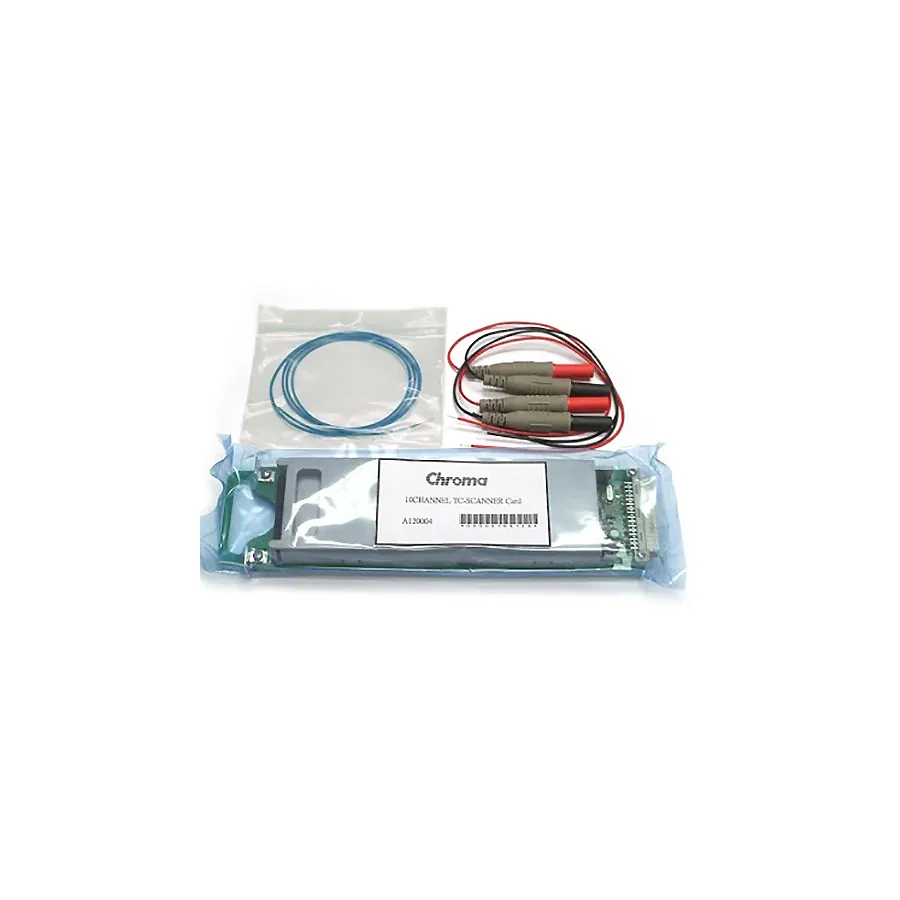 Chroma A120004 Carte Scanneur Multi-Points Thermocouple 10 Canaux