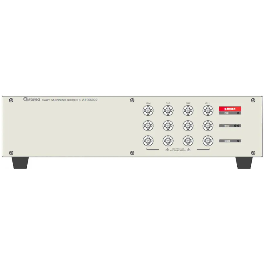 Chroma A190202 Boîtier Scanner 4 Canaux