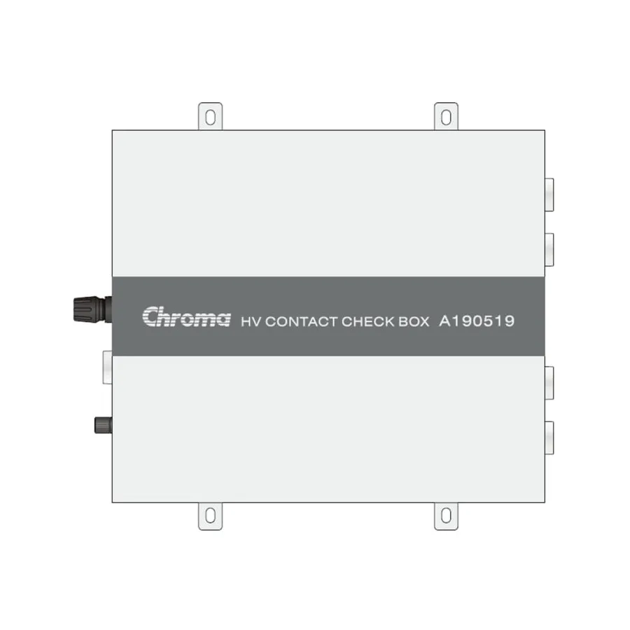 Boîte de vérification de contact HV Chroma A190519