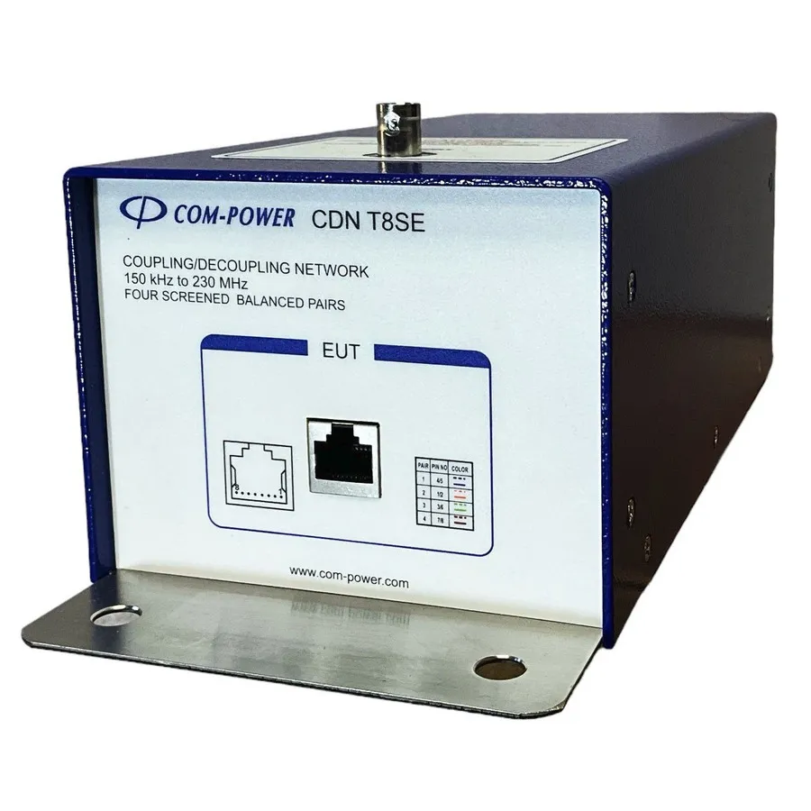 Com-Power CDN-T8SE CDN/ISN pour Signal Blindé