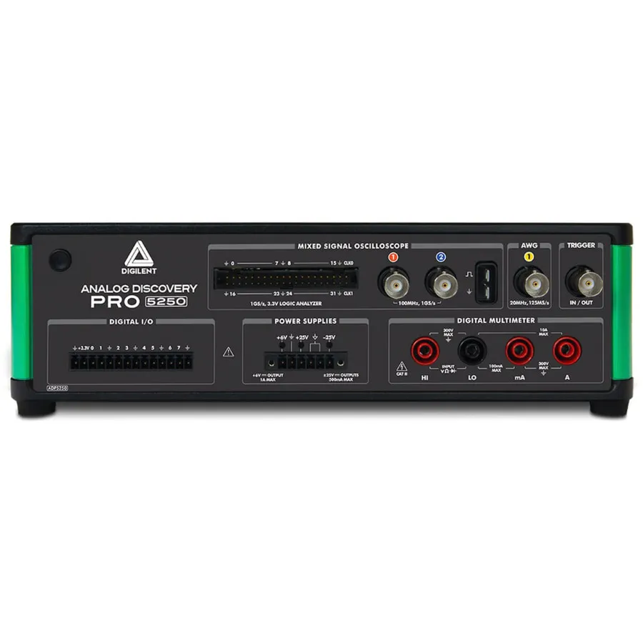 Oscilloscope mixte 2 canaux Digilent ADP5250 avec multimètre